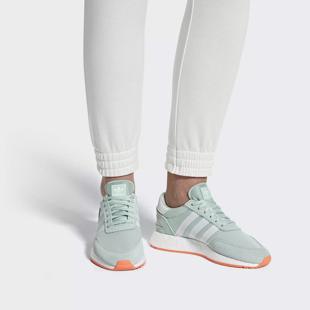 Adidas I-5923 Tenis Verdes Para Mujer (MX-56164)